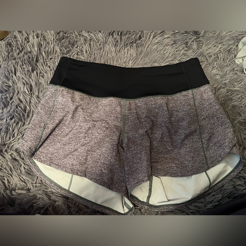 Lululemon speed up low rise shorts